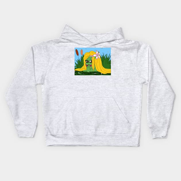 Bayou Livin' Kids Hoodie by The Crocco